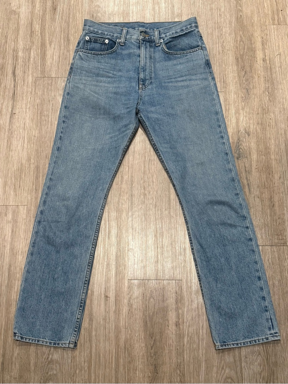 Brock Collection Jeans Womens 6 Japanese Selvedge Denim Straight Leg USA NWOT